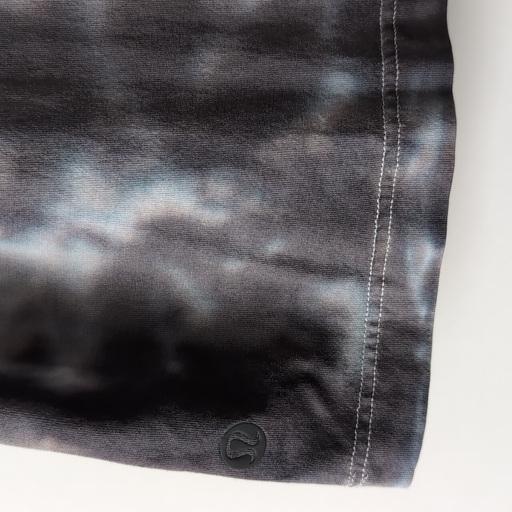 Lululemon All Yours Tee 8 *Tie Dye Marmoleado Tie Dye Graphite Grey - Picture 8 of 12
